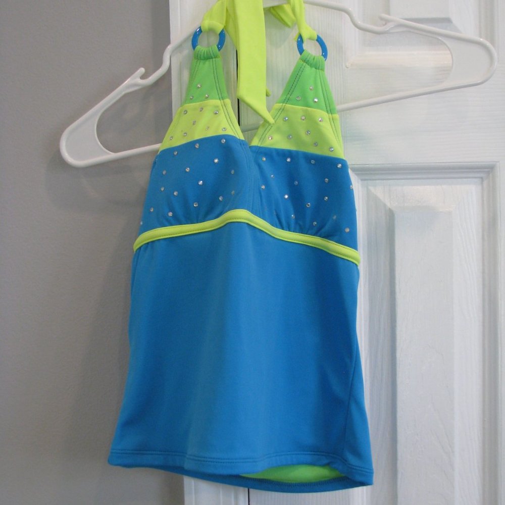 Girl's size 12 Justice 2 pc swimsuit